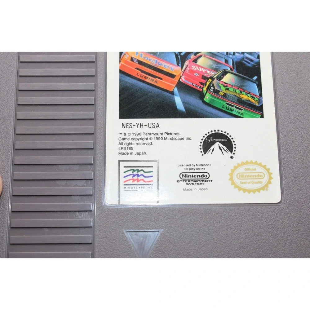 NES Days of Thunder (1990) Nintendo Entertainment System Game, Manual & Sleeve